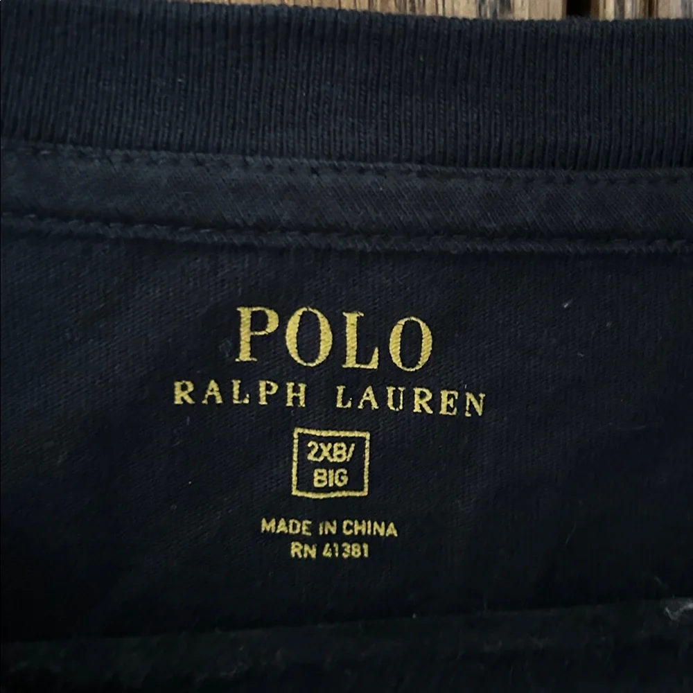 Polo Ralph‎ Lauren long sleeve pocket tee 2XL BIG